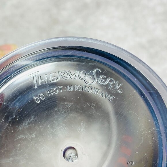 Vintage Winston 14oz Thermo-Serv Tumblers Retro Advertising Design Set of 3 - Picture 8 of 11